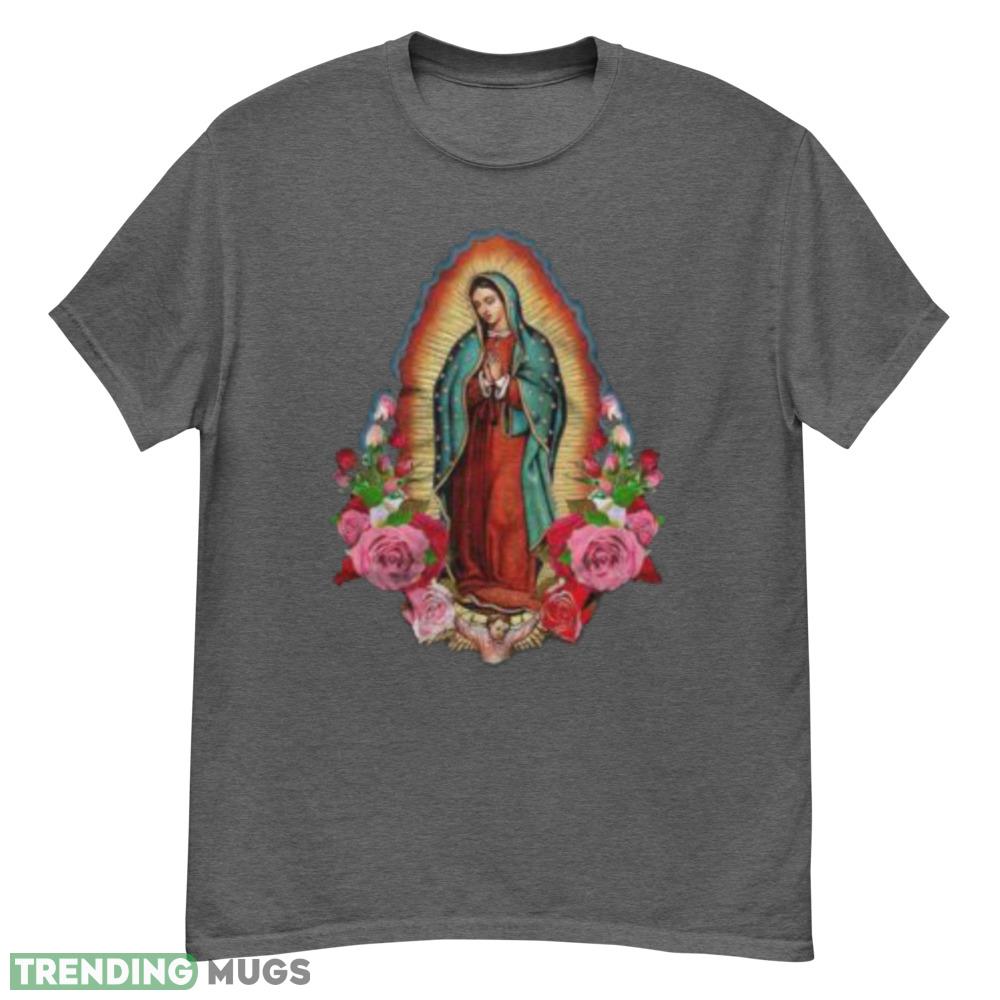Virgin Mary Our Lady of Guadalupe T shirt - G500 Men’s Classic T-Shirt-1 Virgin Mary Our Lady of Guadalupe T shirt - G500 Men’s Classic T-Shirt-1
