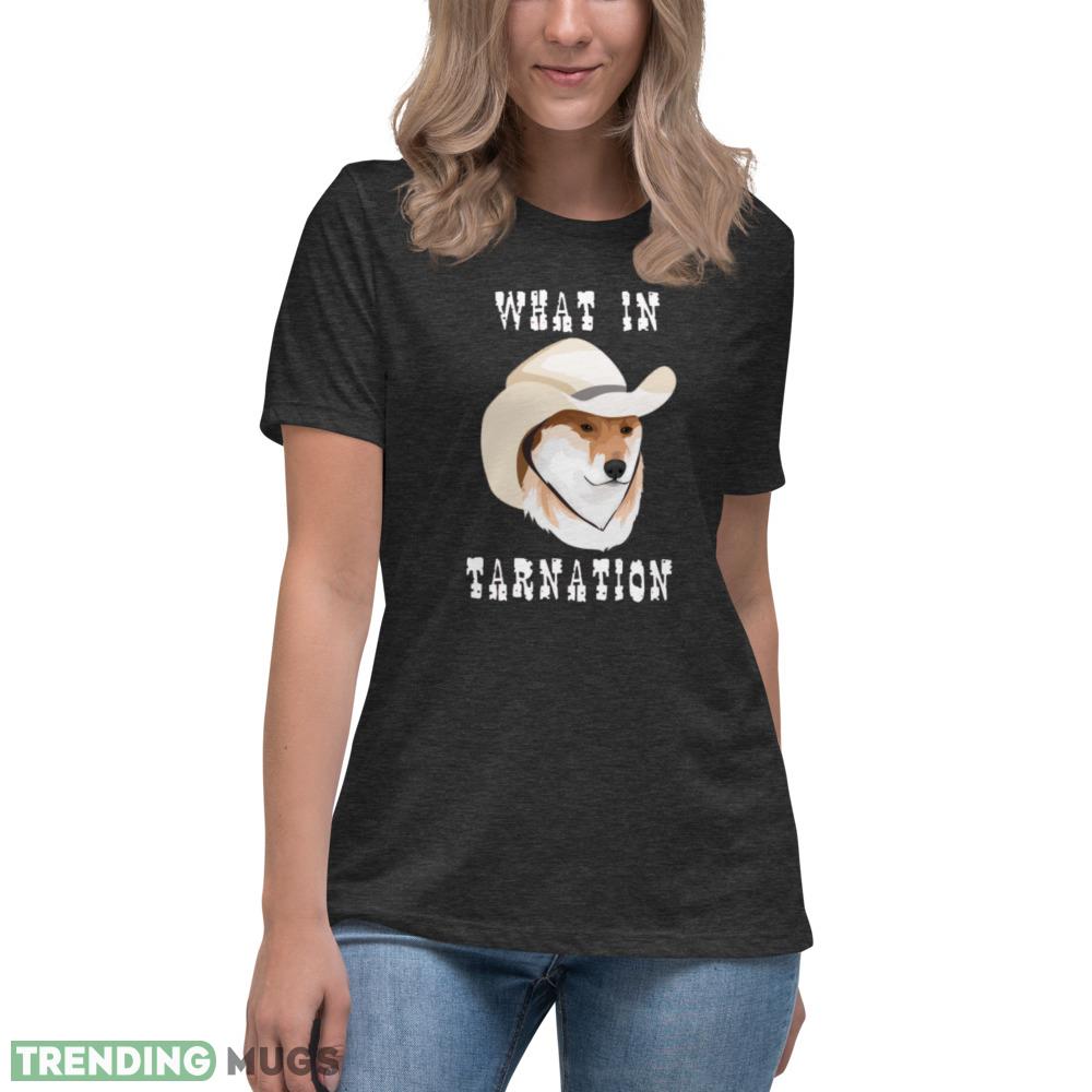 What in Tarnation T Shirt cute hat dog shirt Dark Shirt What in Tarnation T Shirt cute hat dog shirt Dark Shirt