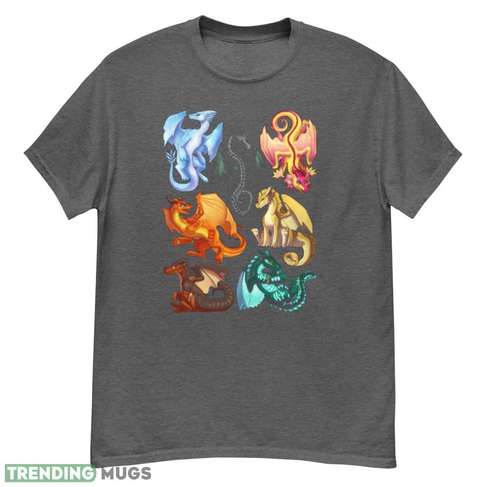 Wings of Fire Jade Winglet Dragons Moonwatcher Winter Qibli Turtle Kinkajou Umber Peril T Shirt - G500 Men’s Classic T-Shirt-1 Wings of Fire Jade Winglet Dragons Moonwatcher Winter Qibli Turtle Kinkajou Umber Peril T Shirt - G500 Men’s Classic T-Shirt-1