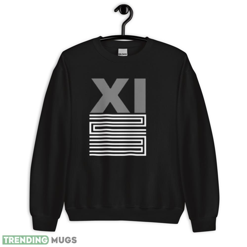 XI 23 Cool Grey T Shirt Dark Shirt XI 23 Cool Grey T Shirt Dark Shirt