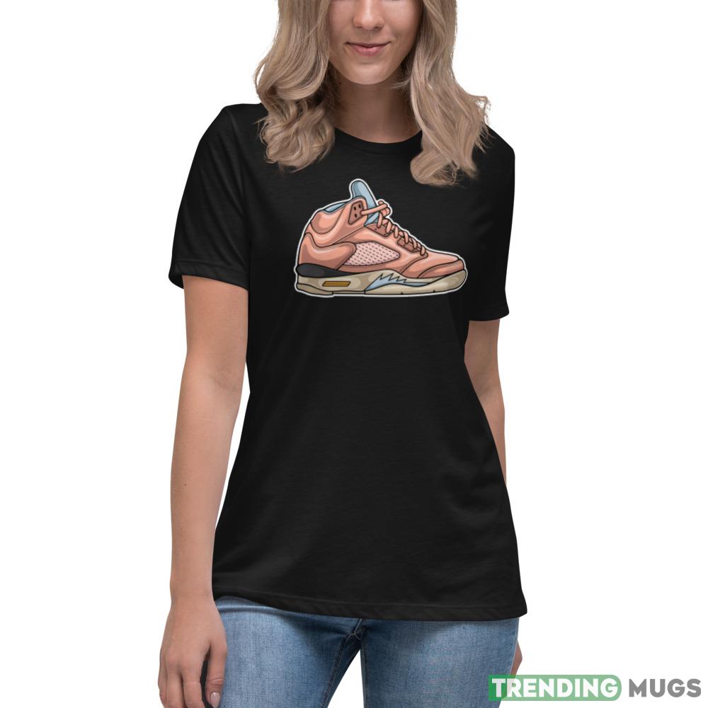 AJ 5 Crimson Bliss Hypebeast Sneaker Design T Shirt Dark Shirt AJ 5 Crimson Bliss Hypebeast Sneaker Design T Shirt Dark Shirt
