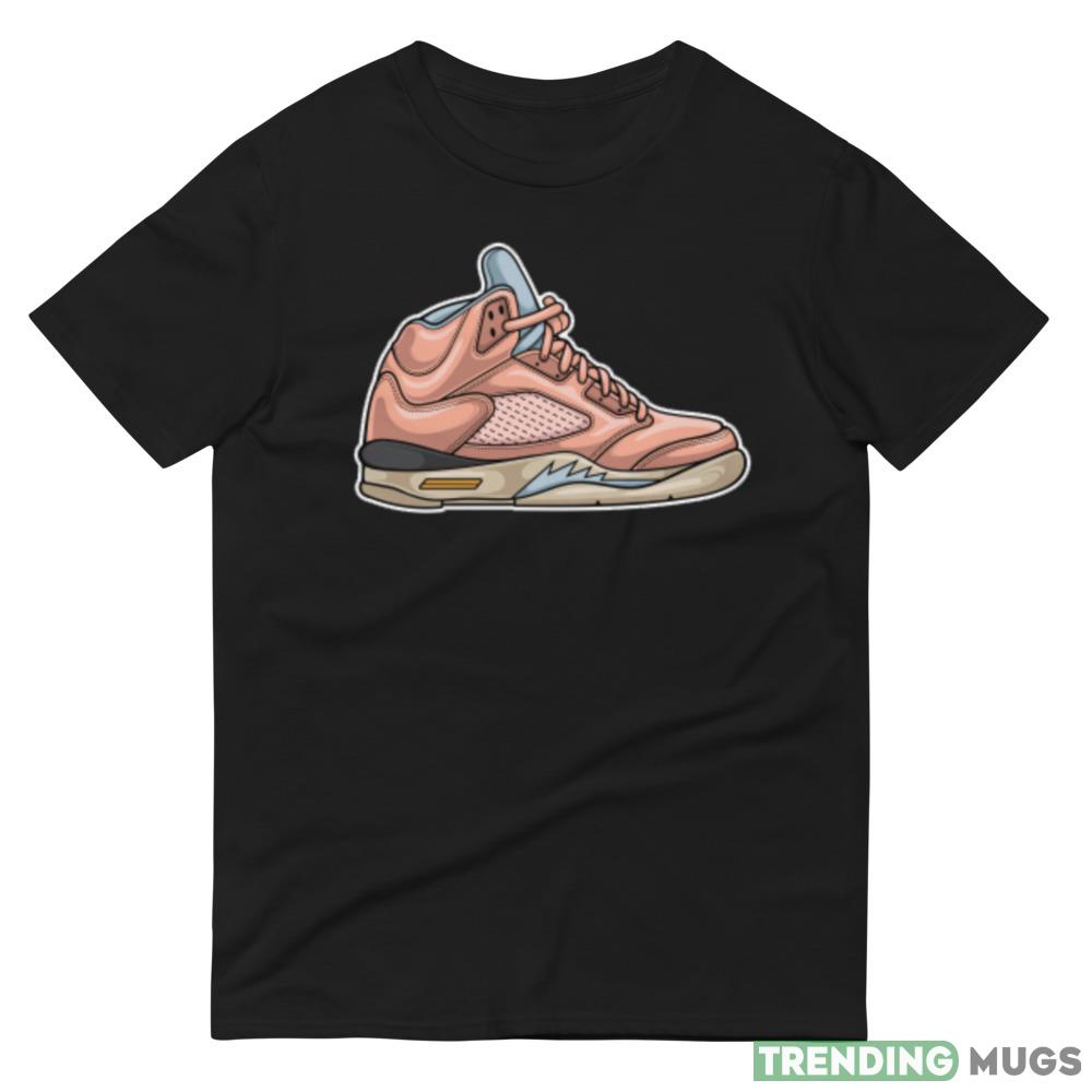 AJ 5 Crimson Bliss Hypebeast Sneaker Design T Shirt Dark Shirt AJ 5 Crimson Bliss Hypebeast Sneaker Design T Shirt Dark Shirt