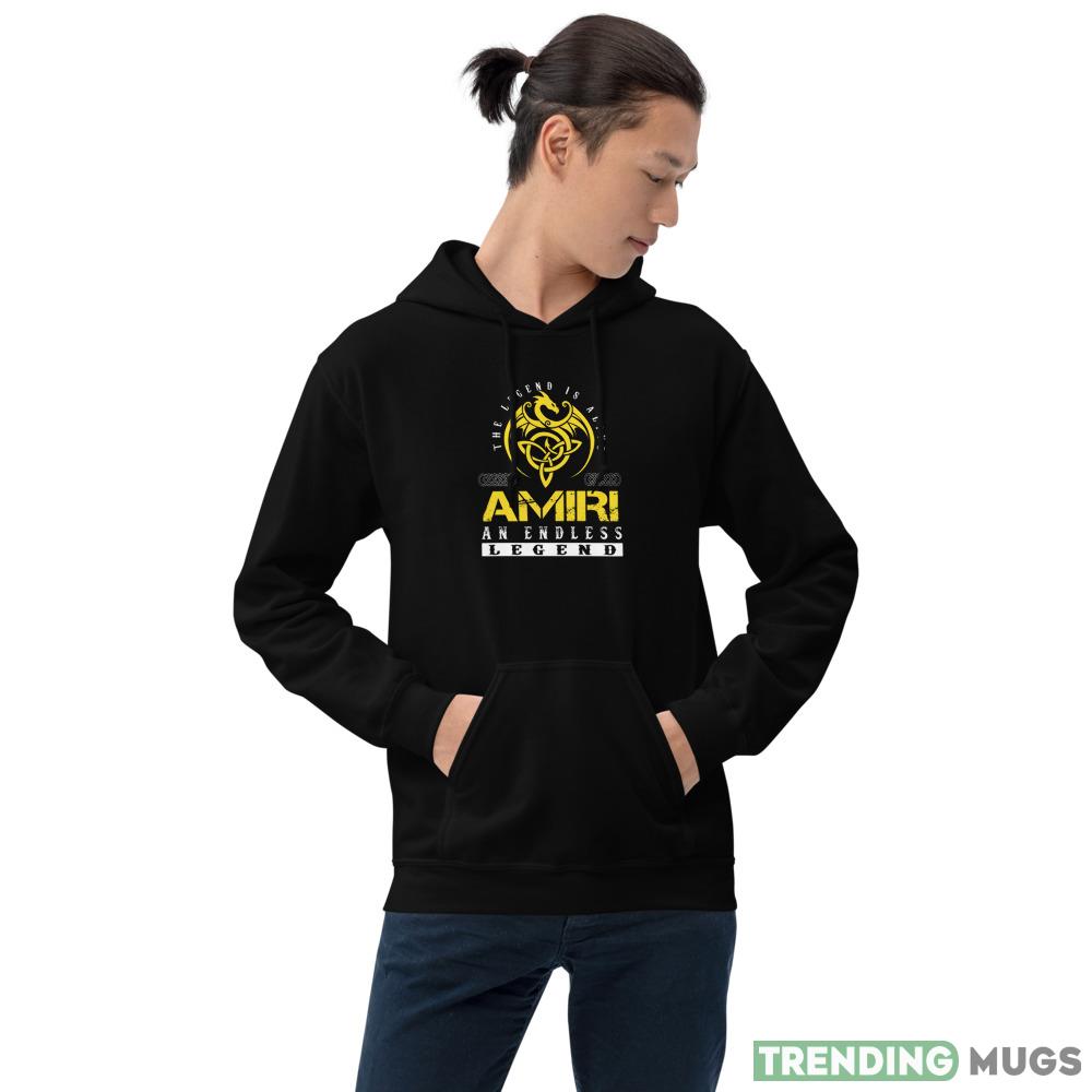 AMIRI Anendless Legend Yellow Crewneck Sweatshirt T Shirts Dark Shirt AMIRI Anendless Legend Yellow Crewneck Sweatshirt T Shirts Dark Shirt