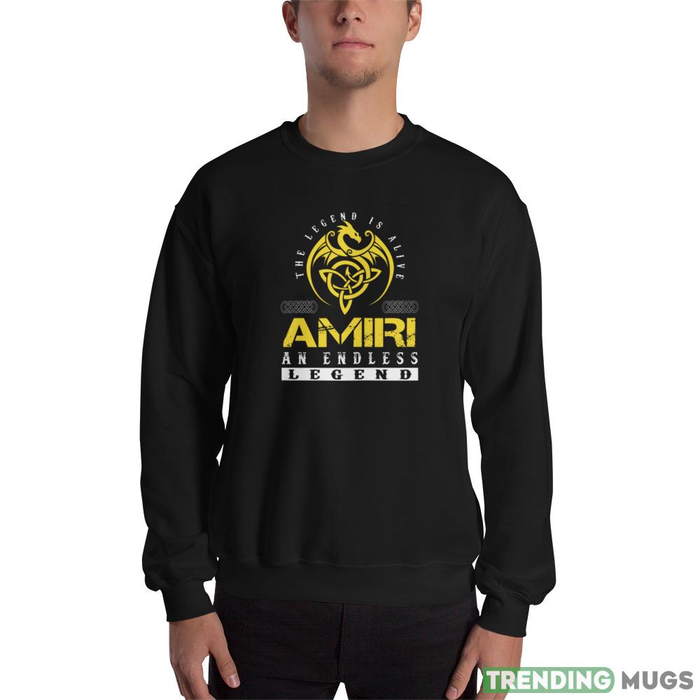AMIRI Anendless Legend Yellow Crewneck Sweatshirt T Shirts - 18000 Unisex Heavy Blend Crewneck Sweatshirt AMIRI Anendless Legend Yellow Crewneck Sweatshirt T Shirts - 18000 Unisex Heavy Blend Crewneck Sweatshirt