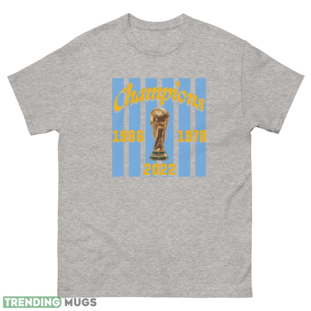 Argentina world cup winner T Shirt Champions 1986 1978 2023 shirt - 500 Men’s Classic Tee Gildan Argentina world cup winner T Shirt Champions 1986 1978 2023 shirt - 500 Men’s Classic Tee Gildan
