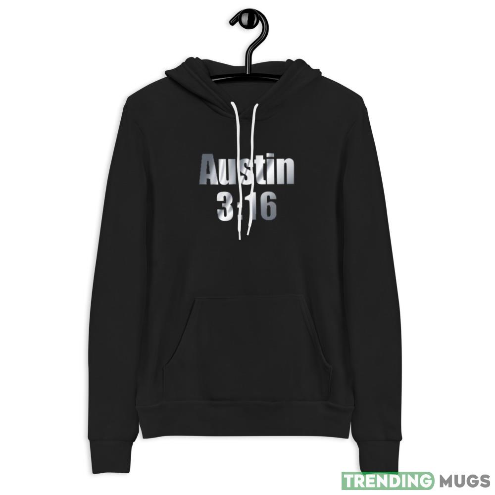 Austin 316 (Silver) Stone Cold Steve Austin WWE T Shirts Dark Shirt Austin 316 (Silver) Stone Cold Steve Austin WWE T Shirts Dark Shirt