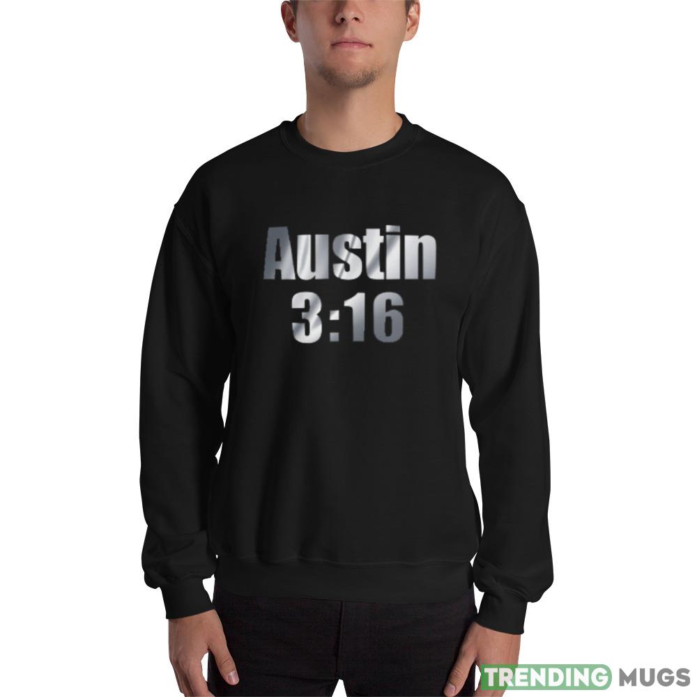 Austin 316 (Silver) Stone Cold Steve Austin WWE T Shirts - 18000 Unisex Heavy Blend Crewneck Sweatshirt Austin 316 (Silver) Stone Cold Steve Austin WWE T Shirts - 18000 Unisex Heavy Blend Crewneck Sweatshirt