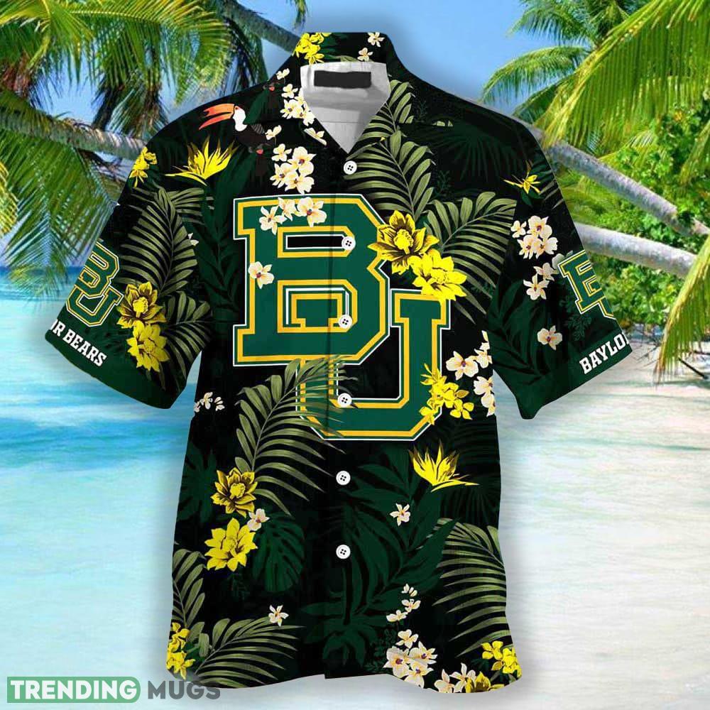Baylor Bears Summer Beach 3D Hawaiian Shirt With Tropical Patterns Print Gift For Men And Women Hawaiian Shirt Baylor Bears Summer Beach 3D Hawaiian Shirt With Tropical Patterns Print Gift For Men And Women Hawaiian Shirt