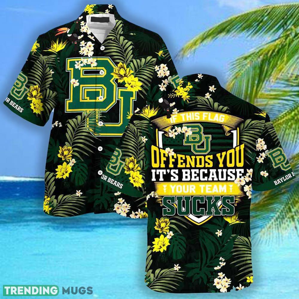 Baylor Bears Summer Beach 3D Hawaiian Shirt With Tropical Patterns Print Gift For Men And Women - Baylor Bears Summer Beach Hawaiian Shirt With Tropical Patterns_1 Baylor Bears Summer Beach 3D Hawaiian Shirt With Tropical Patterns Print Gift For Men And Women - Baylor Bears Summer Beach Hawaiian Shirt With Tropical Patterns_1