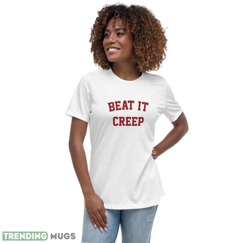 Beat It Creep T Shirt Beat it creep red shirt Light Shirt Beat It Creep T Shirt Beat it creep red shirt Light Shirt
