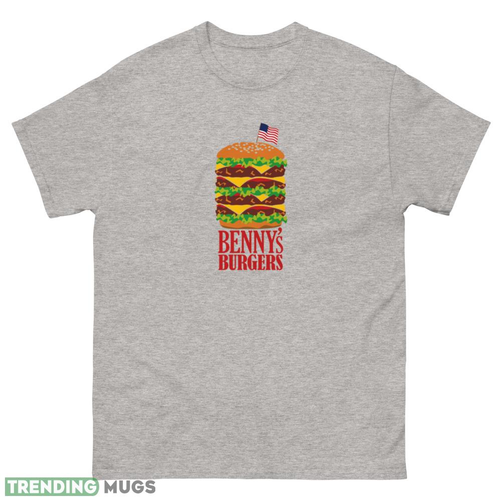 Benny's Burgers from Stranger Things T Shirt - 500 Men’s Classic Tee Gildan Benny's Burgers from Stranger Things T Shirt - 500 Men’s Classic Tee Gildan