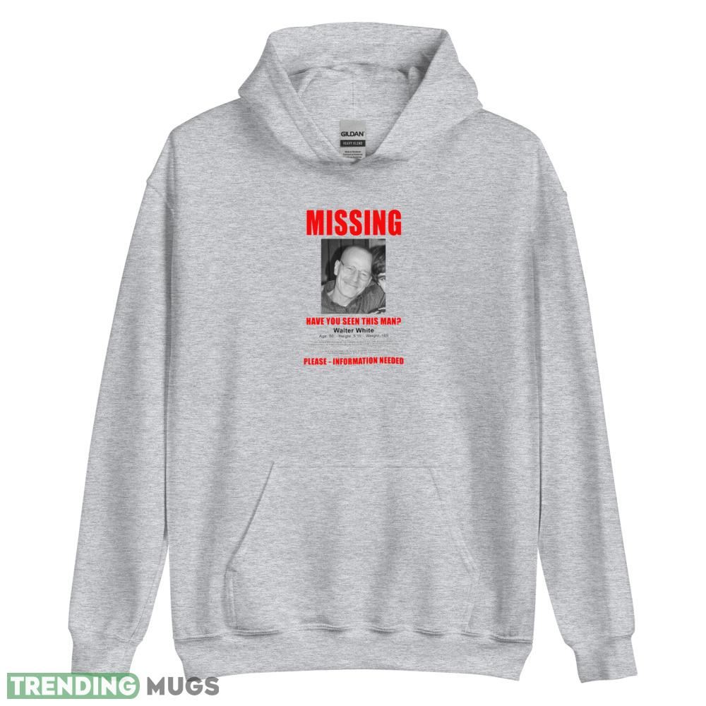 Breaking Bad Missing Sign T Shirt Have you seen this man shirt Light Shirt Breaking Bad Missing Sign T Shirt Have you seen this man shirt Light Shirt
