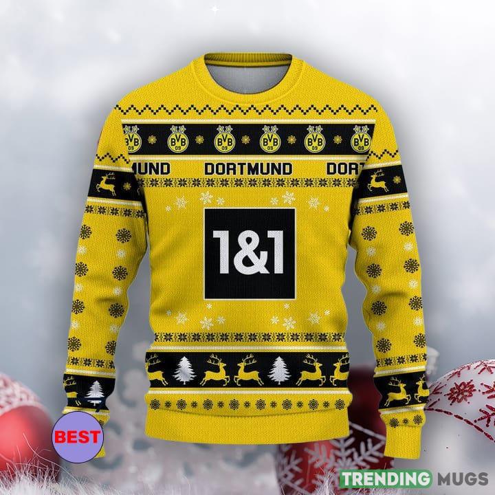 Bundesliga Borussia Dortmund Ugly Sweater For Men Women And Kid 3D Sweater Bundesliga Borussia Dortmund Ugly Sweater For Men Women And Kid 3D Sweater