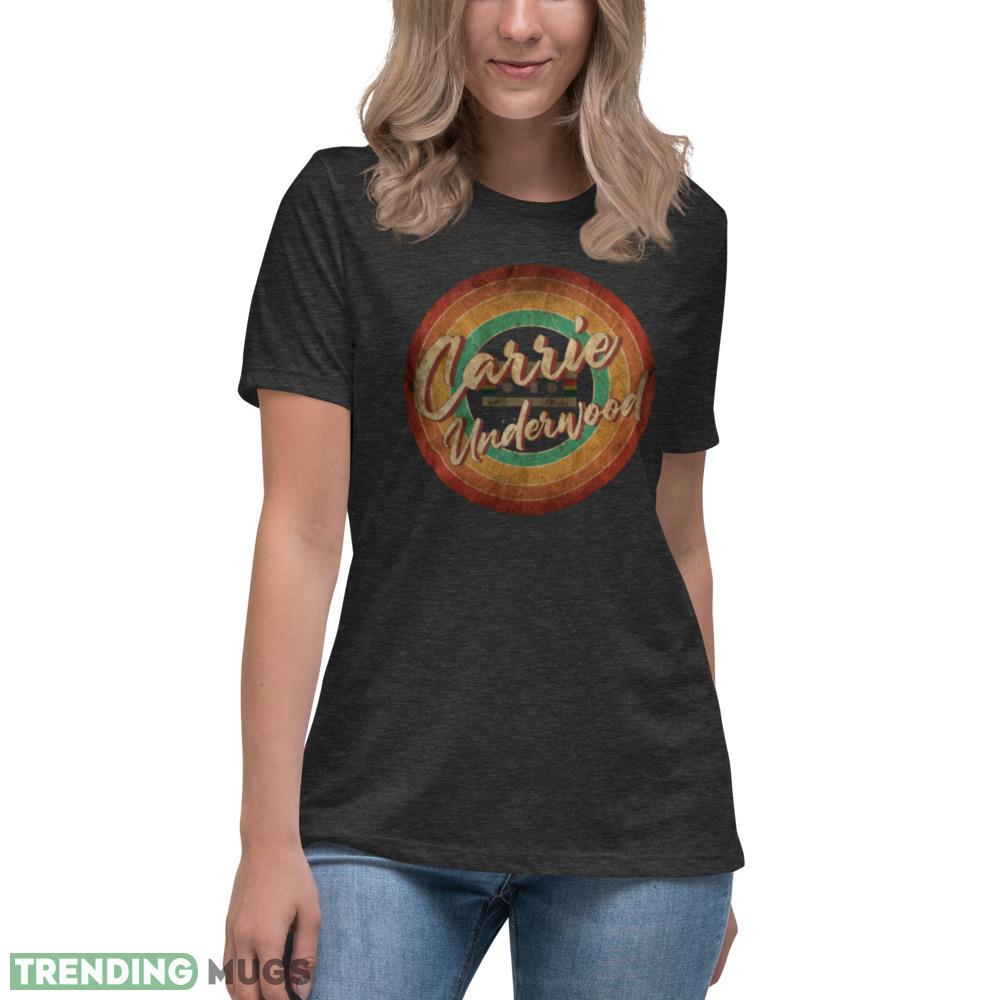 Carrie Underwood Vintage Circle Art T Shirt Dark Shirt Carrie Underwood Vintage Circle Art T Shirt Dark Shirt