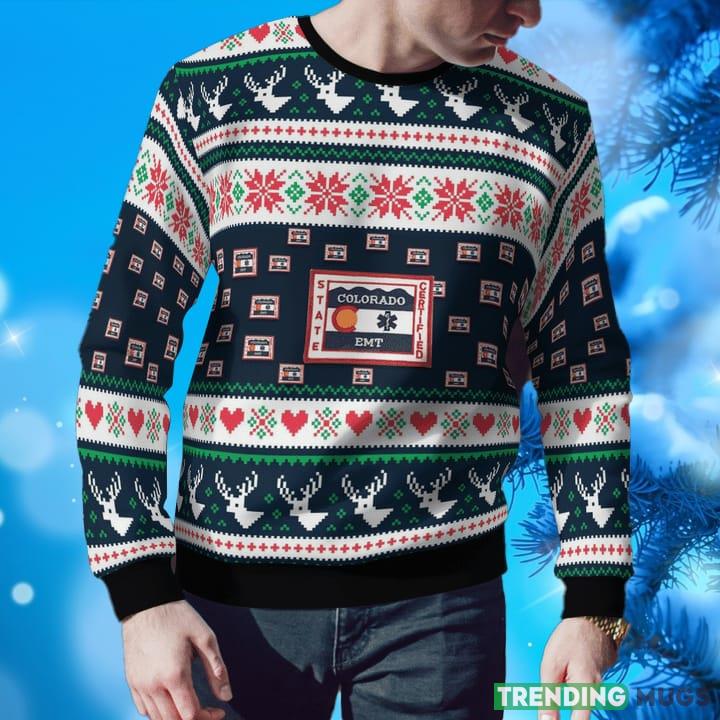 Colorado Emt Ugly Christmas Sweater For Men And Women 3D Sweater Colorado Emt Ugly Christmas Sweater For Men And Women 3D Sweater