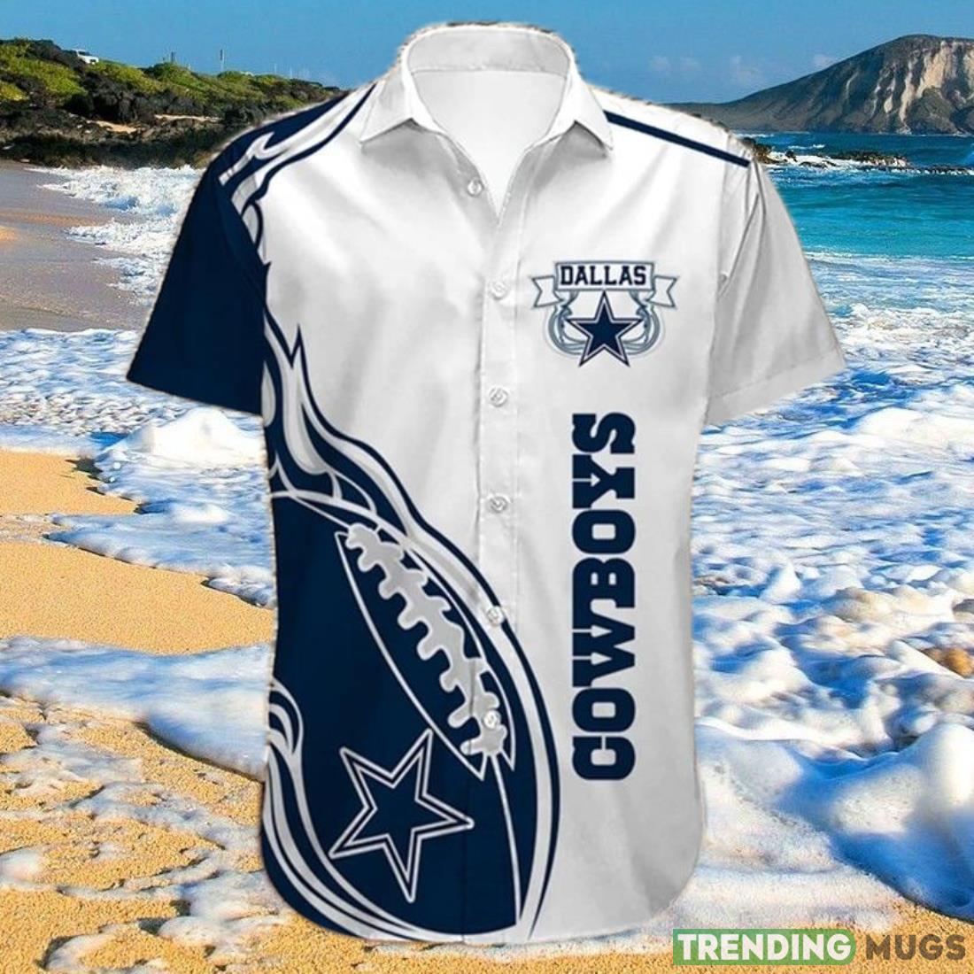 Dallas Cowboys Shirts Mens Fireball Button Short Sleeve Product Photo 1 Dallas Cowboys Shirts Mens Fireball Button Short Sleeve Product Photo 1