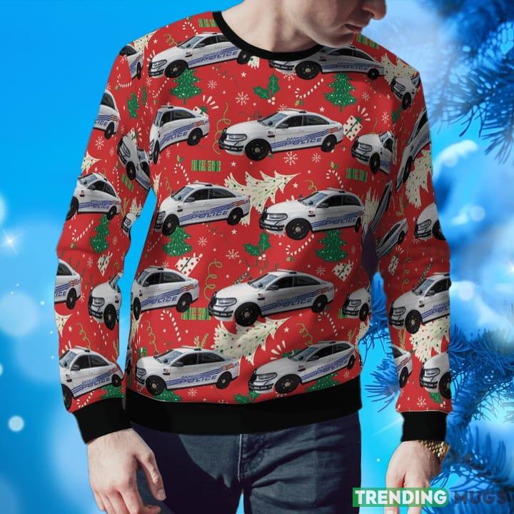 Detroit Police Department Dpd Police Car Ugly Christmas Sweater 3D Sweater Detroit Police Department Dpd Police Car Ugly Christmas Sweater 3D Sweater