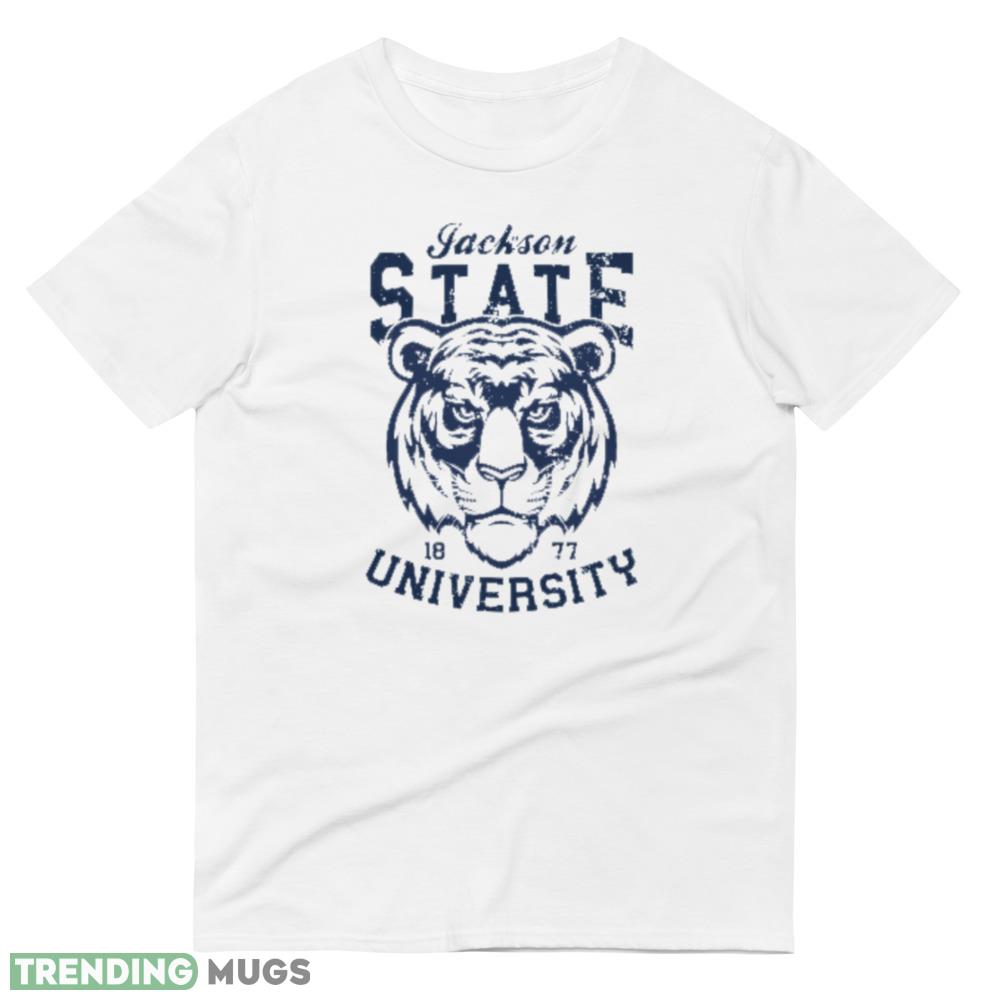 Distressed Jackson State University Remix polo white vintage T shirts gift for mens and womens Light Shirt Distressed Jackson State University Remix polo white vintage T shirts gift for mens and womens Light Shirt