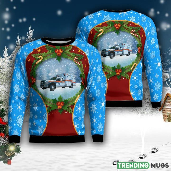 Florida Lee County Emergency Medical Services Ambulance Ugly Christmas Sweater - Florida Lee County Emergency Medical Services Ambulance Ugly Christmas Sweater_1 Florida Lee County Emergency Medical Services Ambulance Ugly Christmas Sweater - Florida Lee County Emergency Medical Services Ambulance Ugly Christmas Sweater_1