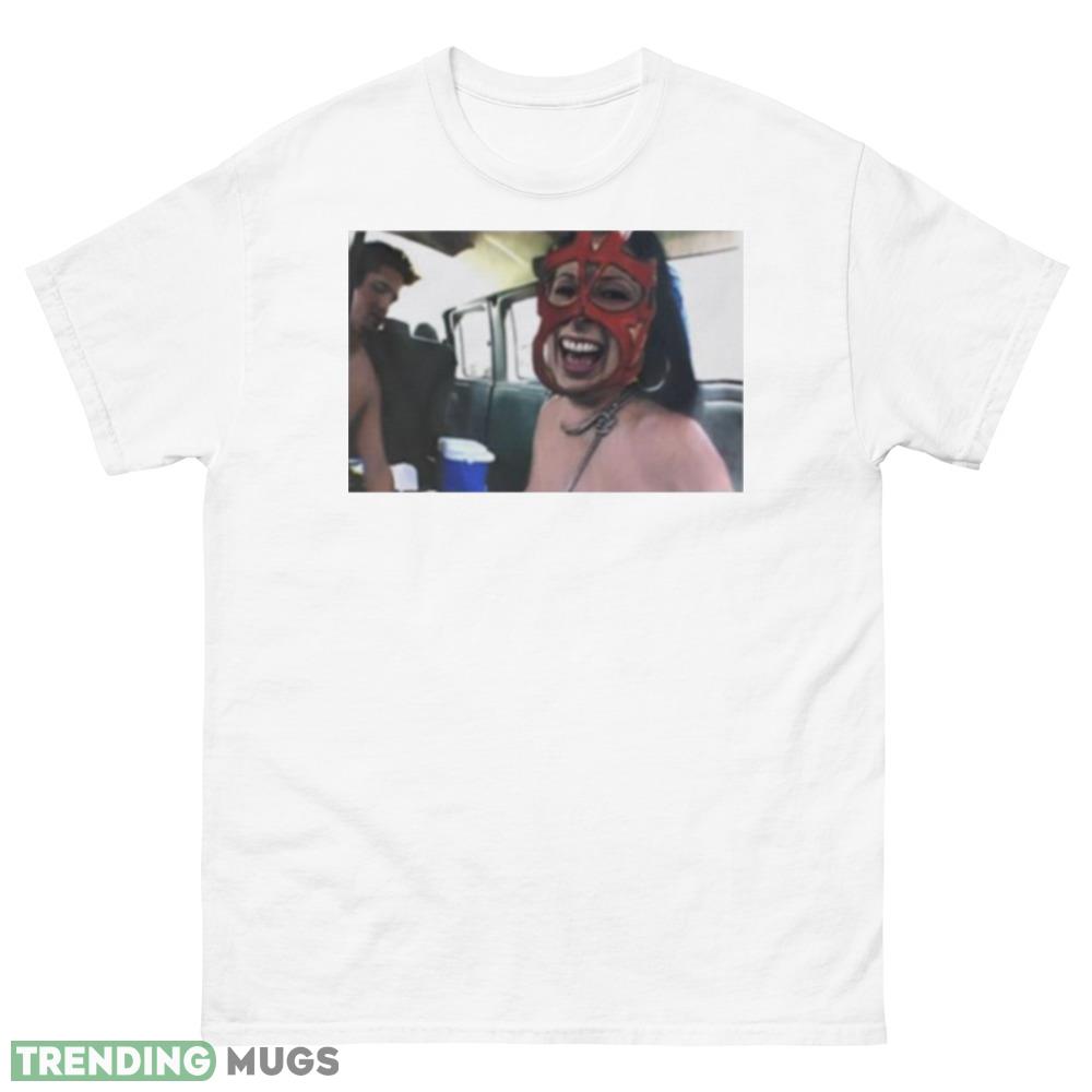 Gianna michaels big van Vader mask Graphics Black T shirts Light Shirt Gianna michaels big van Vader mask Graphics Black T shirts Light Shirt