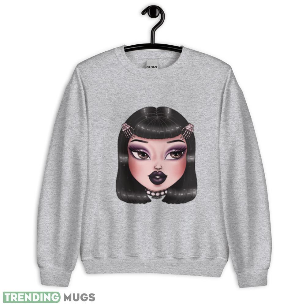 Goth Bratz T Shirt Goth Bratz face shirt Light Shirt Goth Bratz T Shirt Goth Bratz face shirt Light Shirt