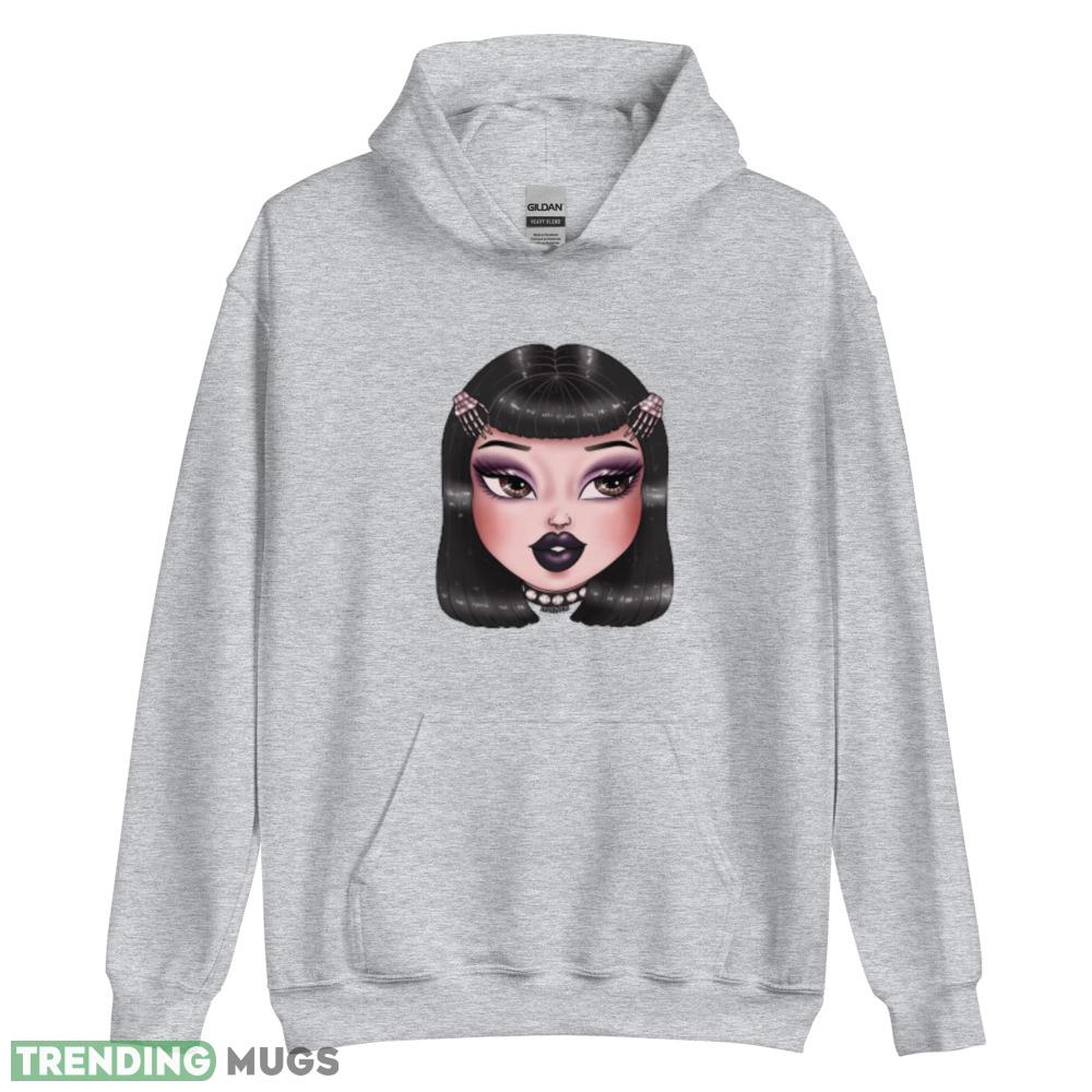 Goth Bratz T Shirt Goth Bratz face shirt Light Shirt Goth Bratz T Shirt Goth Bratz face shirt Light Shirt