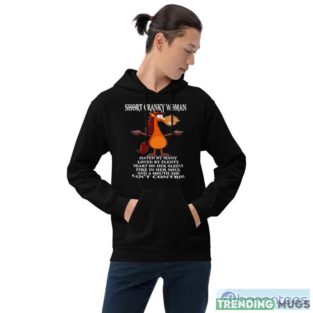 Horse short cranky Woman hated by many Design T Shirt Dark Shirt Horse short cranky Woman hated by many Design T Shirt Dark Shirt