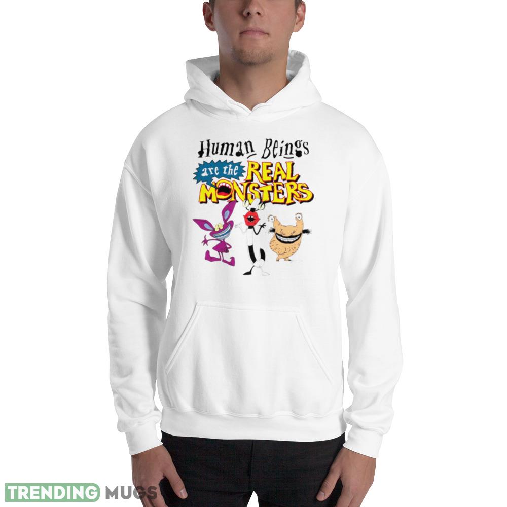 Human beings are the real monsters Design T Shirt Light Shirt Human beings are the real monsters Design T Shirt Light Shirt