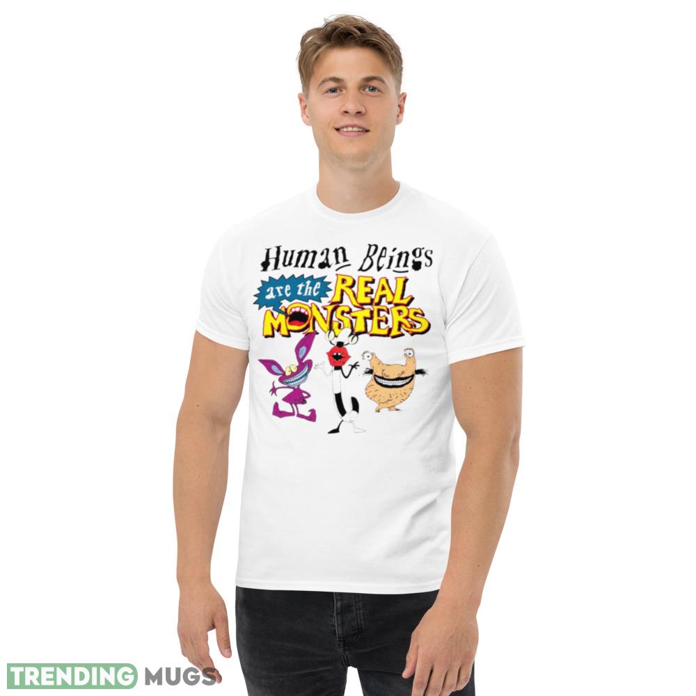 Human beings are the real monsters Design T Shirt Light Shirt Human beings are the real monsters Design T Shirt Light Shirt