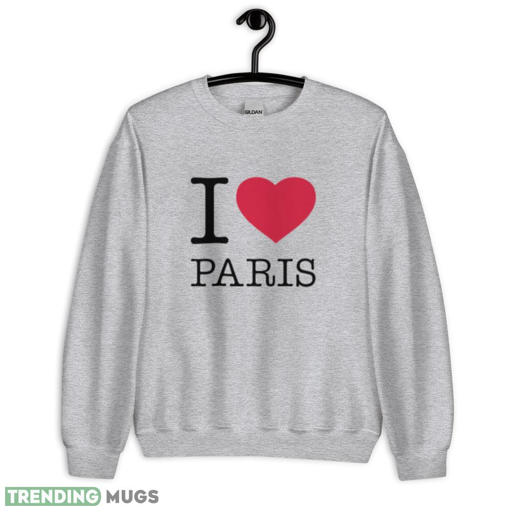 I LOVE PARIS T Shirt I HEART PARIS shirt Light Shirt I LOVE PARIS T Shirt I HEART PARIS shirt Light Shirt