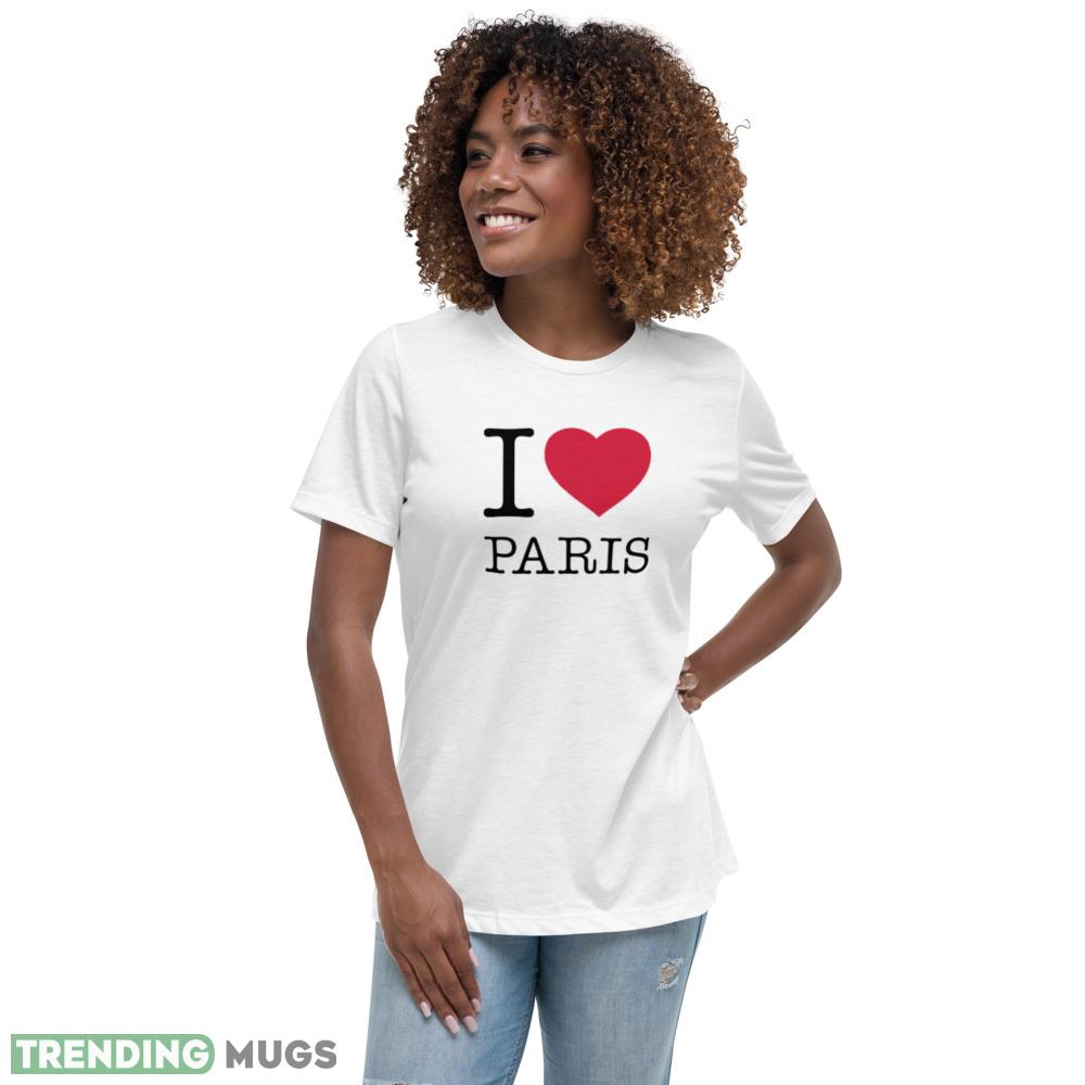 I LOVE PARIS T Shirt I HEART PARIS shirt Light Shirt I LOVE PARIS T Shirt I HEART PARIS shirt Light Shirt