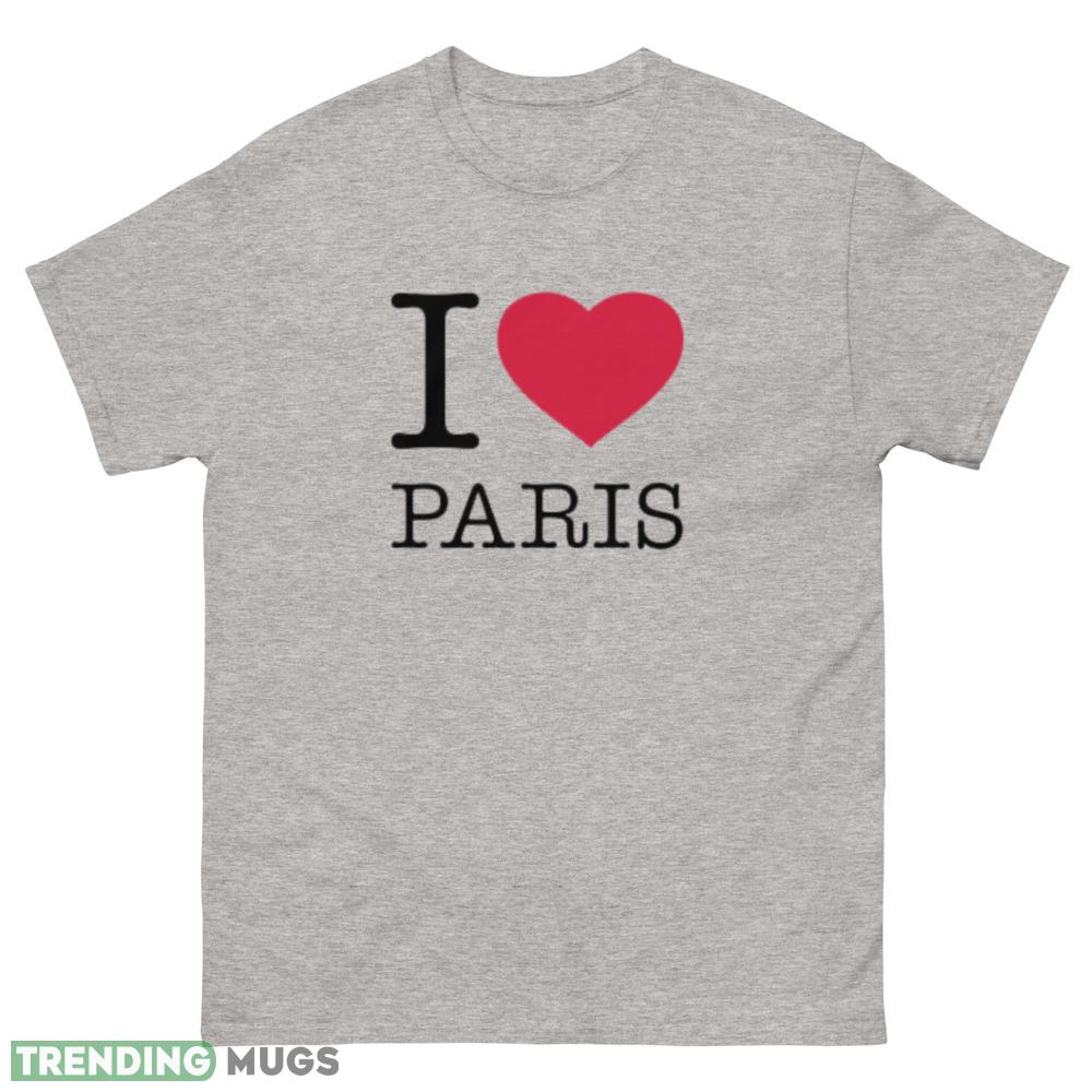 I LOVE PARIS T Shirt I HEART PARIS shirt - 500 Men’s Classic Tee Gildan I LOVE PARIS T Shirt I HEART PARIS shirt - 500 Men’s Classic Tee Gildan