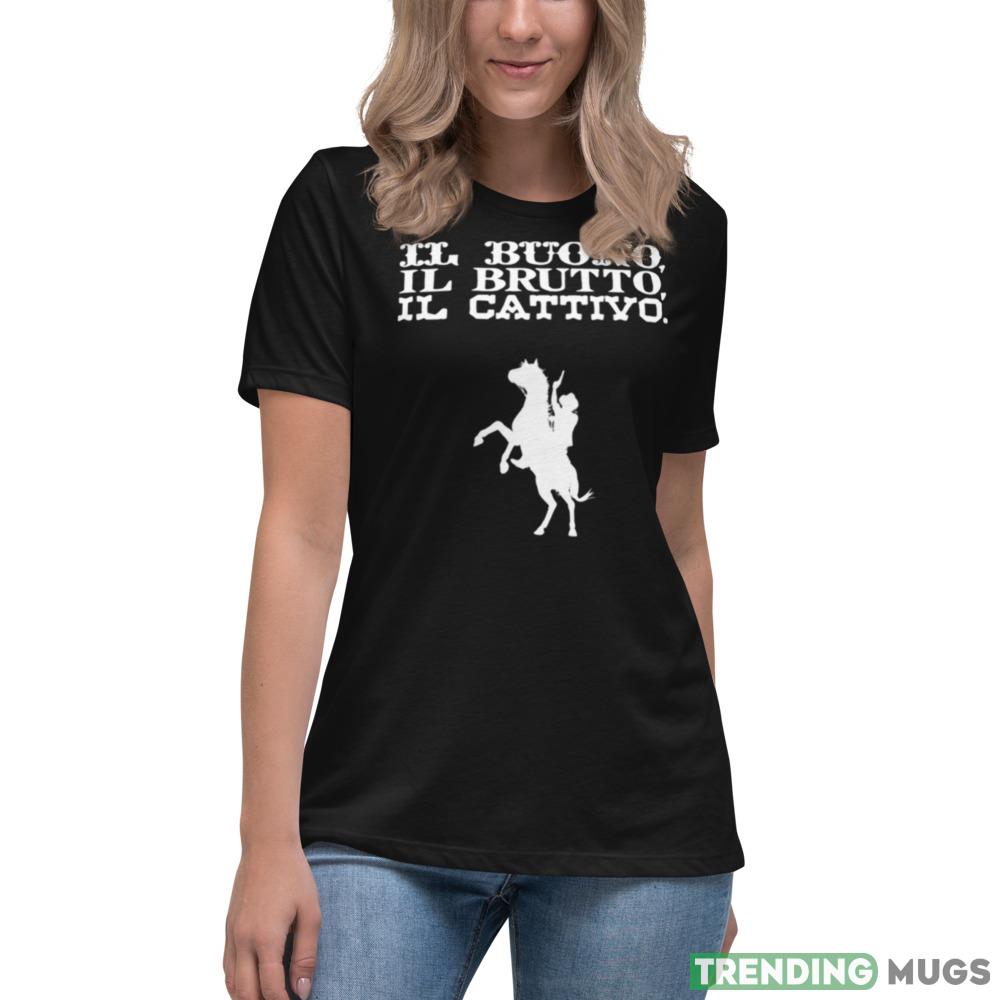 Il Buono Il Brutto Il Cattivo The Good The Bad And The Ugly Design T Shirt Dark Shirt Il Buono Il Brutto Il Cattivo The Good The Bad And The Ugly Design T Shirt Dark Shirt