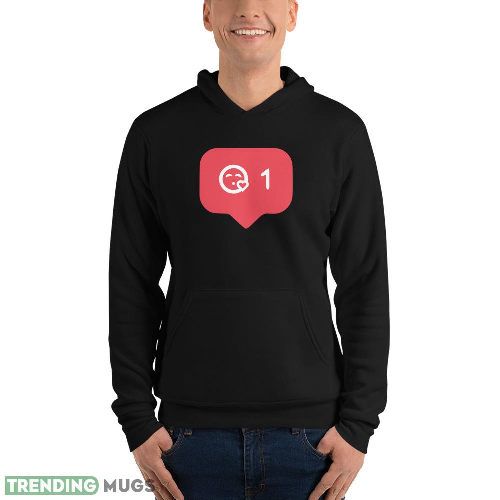 Instagram comment kiss red T shirts Dark Shirt Instagram comment kiss red T shirts Dark Shirt