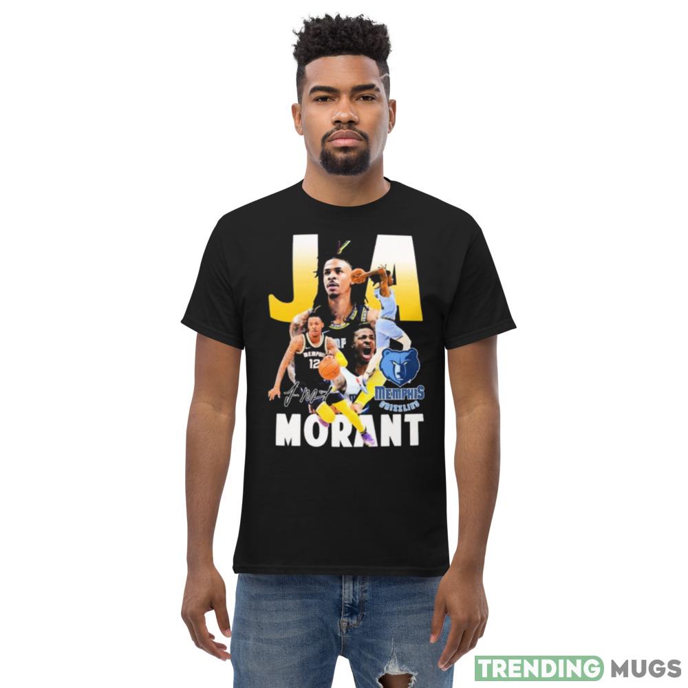 Ja Memphis Grizzlies Morant signature Design T Shirt Dark Shirt Ja Memphis Grizzlies Morant signature Design T Shirt Dark Shirt