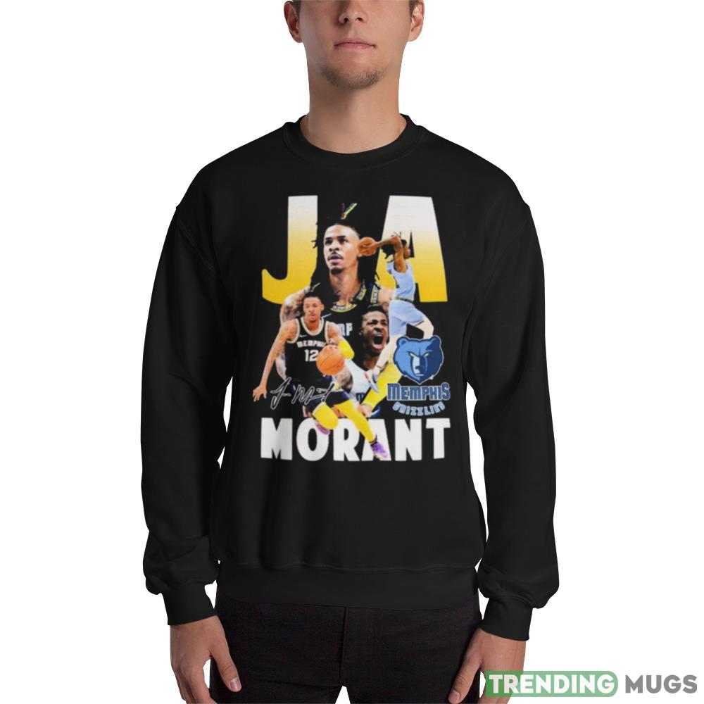 Ja Memphis Grizzlies Morant signature Design T Shirt - 18000 Unisex Heavy Blend Crewneck Sweatshirt Ja Memphis Grizzlies Morant signature Design T Shirt - 18000 Unisex Heavy Blend Crewneck Sweatshirt