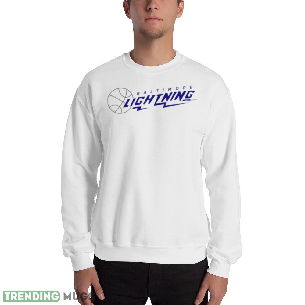 Lightning Cba Basketball 1985 Defunct Baltimore White T Shirts - 18000 Unisex Heavy Blend Crewneck Sweatshirt Lightning Cba Basketball 1985 Defunct Baltimore White T Shirts - 18000 Unisex Heavy Blend Crewneck Sweatshirt