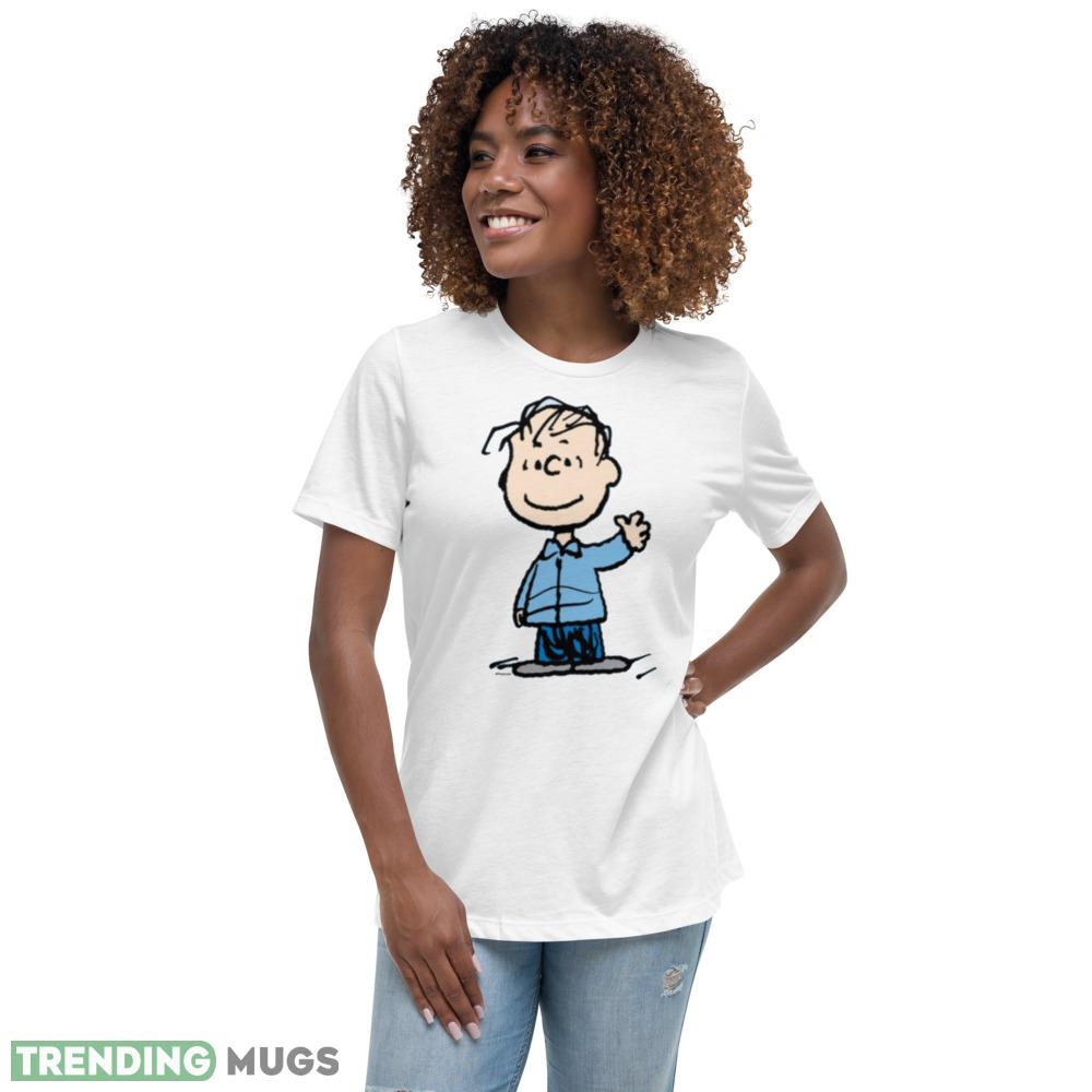 Linus Waving Peanuts White T Shirts Light Shirt Linus Waving Peanuts White T Shirts Light Shirt