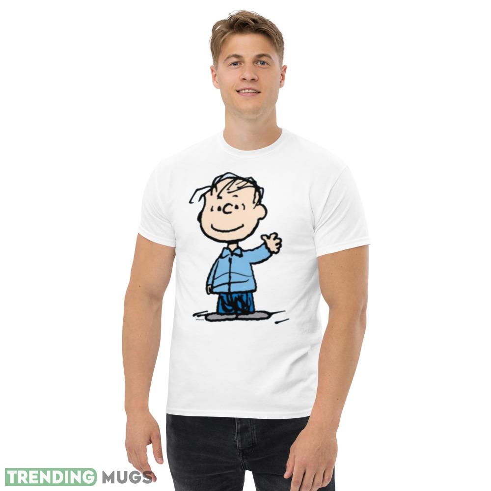 Linus Waving Peanuts White T Shirts Light Shirt Linus Waving Peanuts White T Shirts Light Shirt