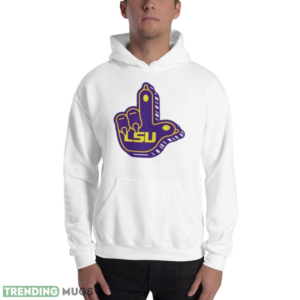 LSU Tigers Paw White T Shirts Light Shirt LSU Tigers Paw White T Shirts Light Shirt