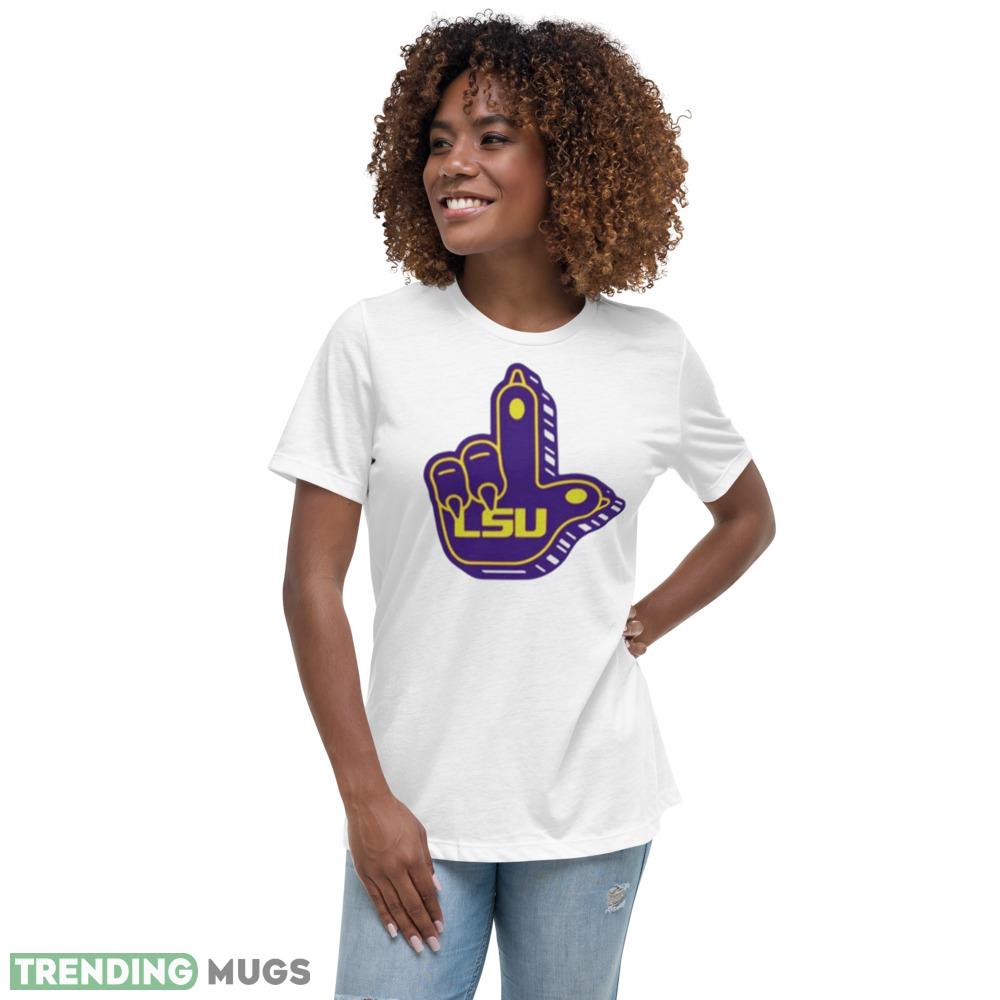 LSU Tigers Paw White T Shirts Light Shirt LSU Tigers Paw White T Shirts Light Shirt