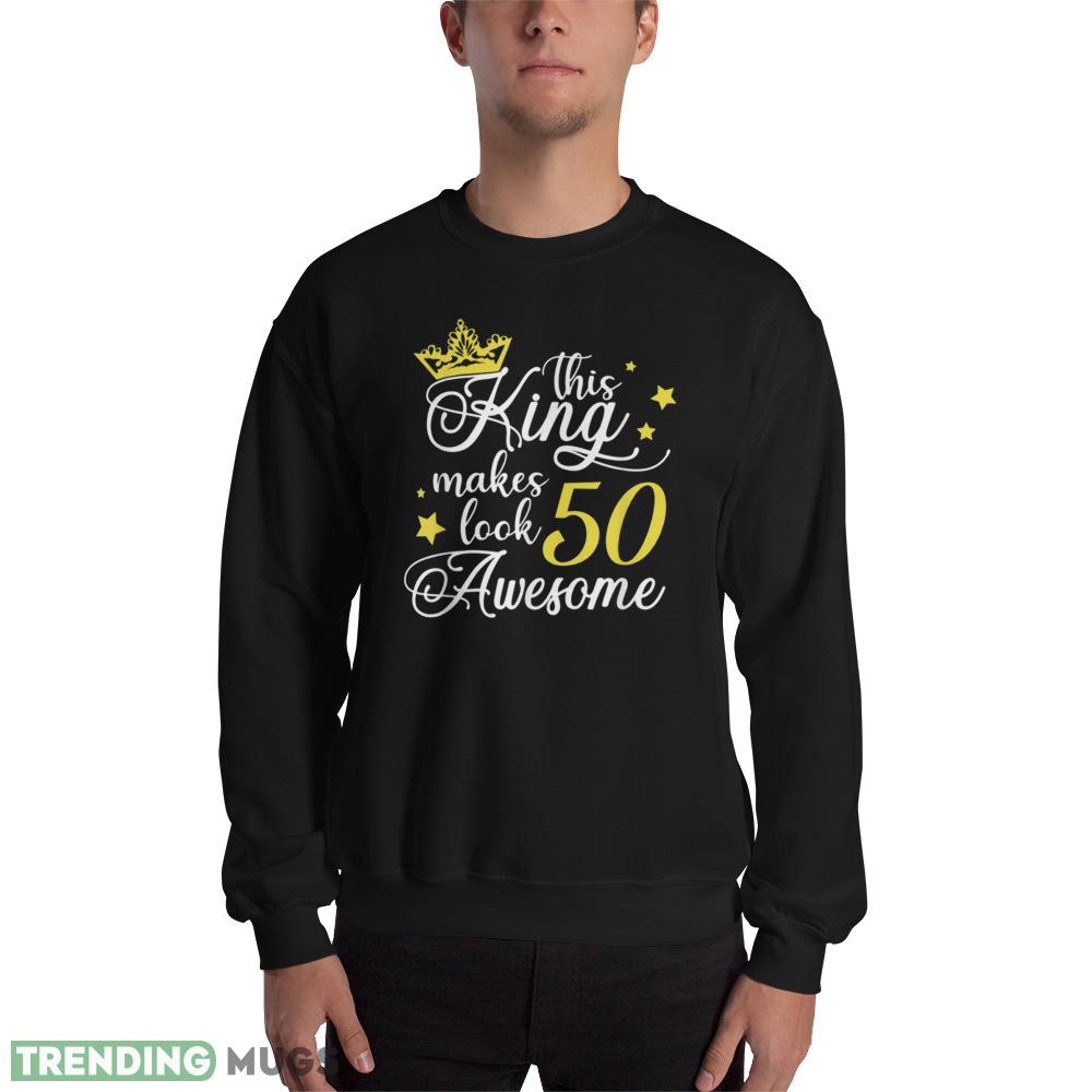 Mens 50th Birthday Gifts For Him 50th Birthday Party Ideas Funny design best T shirts - 18000 Unisex Heavy Blend Crewneck Sweatshirt Mens 50th Birthday Gifts For Him 50th Birthday Party Ideas Funny design best T shirts - 18000 Unisex Heavy Blend Crewneck Sweatshirt
