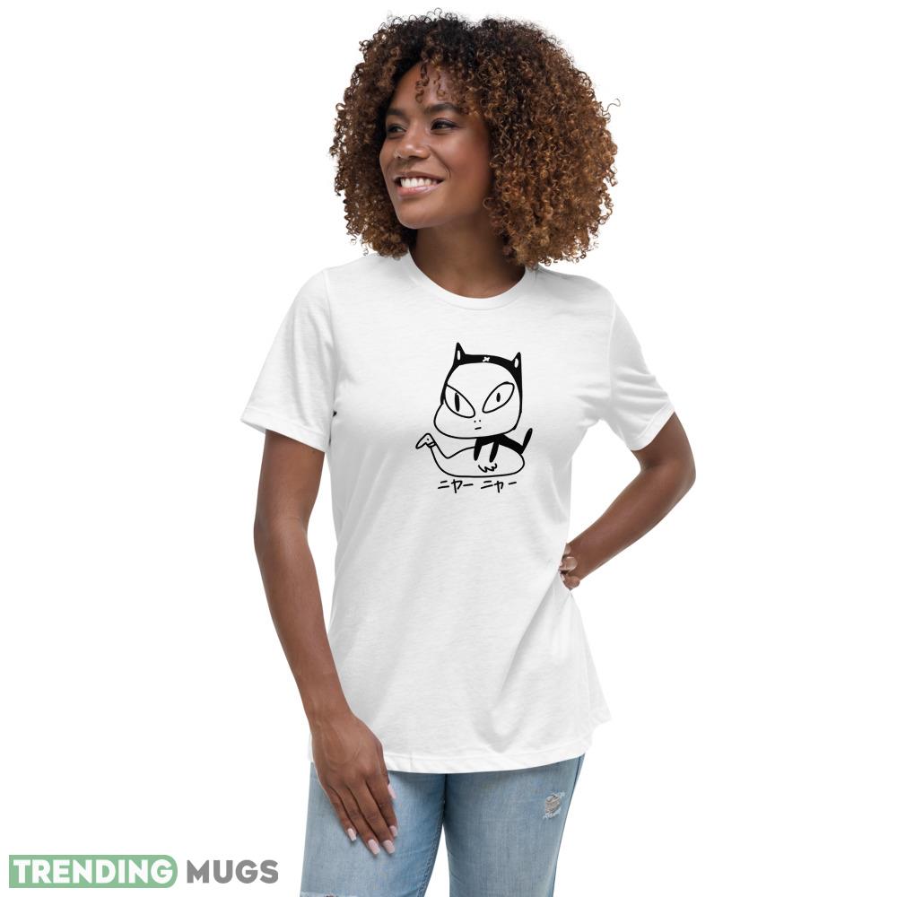 Meow Yoshimoto white logo design T shirts gift for mens and womens Light Shirt Meow Yoshimoto white logo design T shirts gift for mens and womens Light Shirt