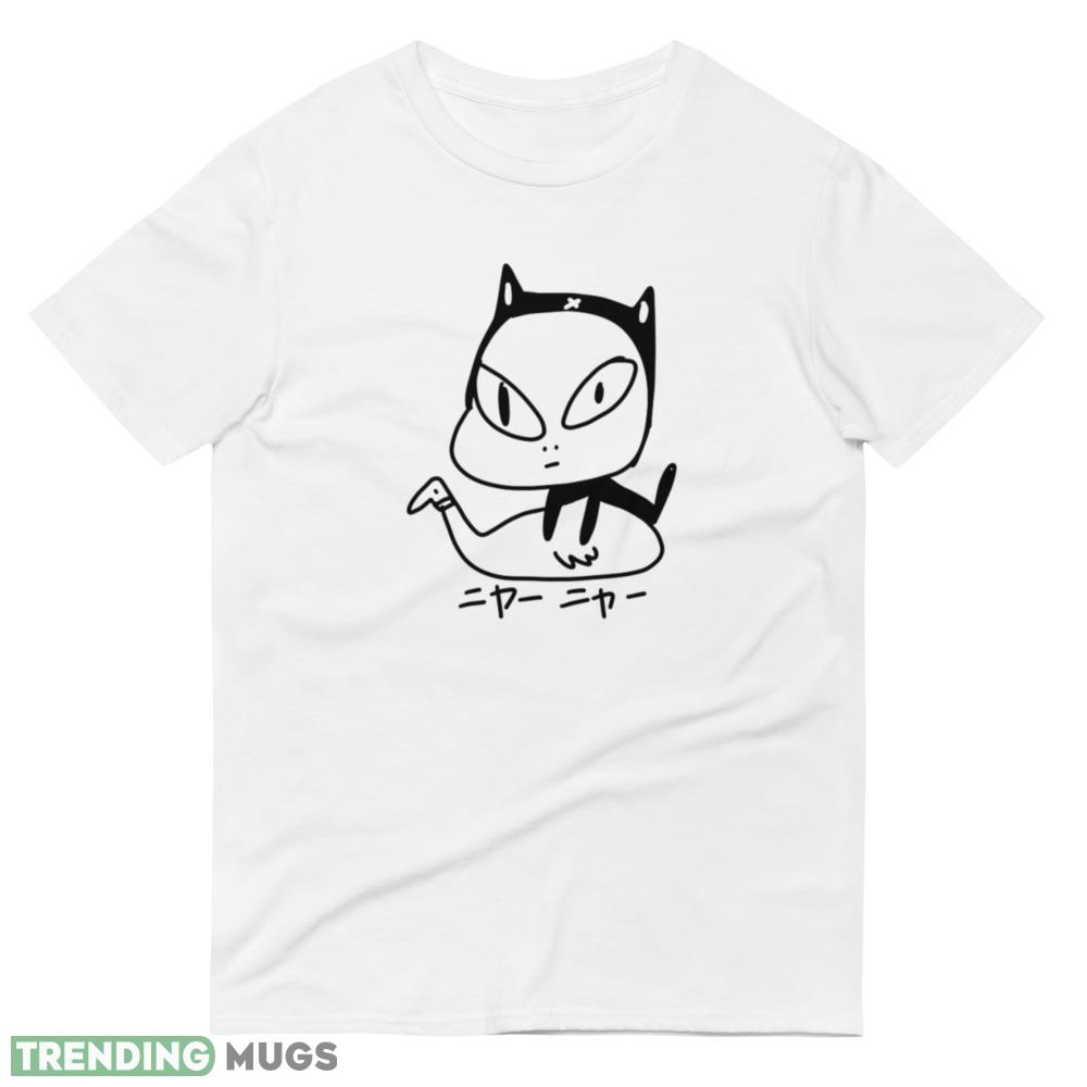 Meow Yoshimoto white logo design T shirts gift for mens and womens Light Shirt Meow Yoshimoto white logo design T shirts gift for mens and womens Light Shirt