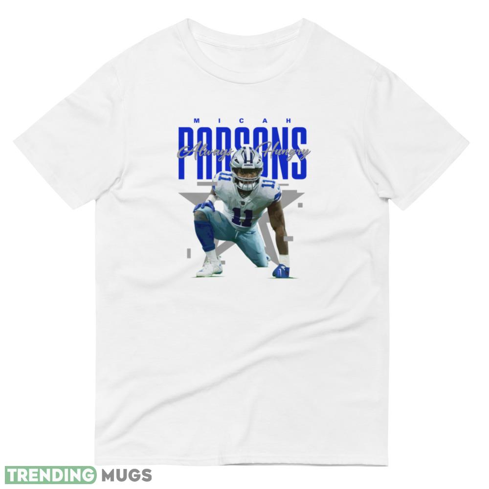 Micah Parsons white logo design T shirts gift for mens and womens Light Shirt Micah Parsons white logo design T shirts gift for mens and womens Light Shirt