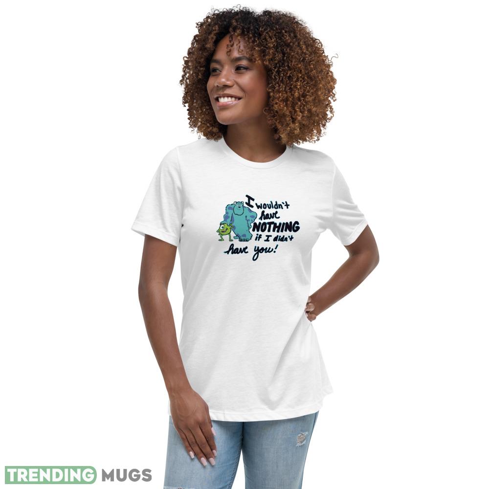 Mike and Sully white logo design T shirts gift for mens and womens Light Shirt Mike and Sully white logo design T shirts gift for mens and womens Light Shirt