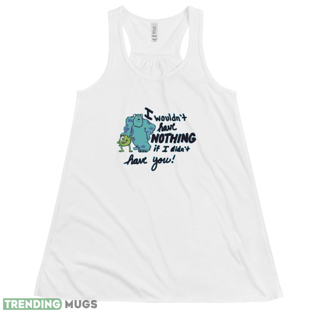 Mike and Sully white logo design T shirts gift for mens and womens Light Shirt Mike and Sully white logo design T shirts gift for mens and womens Light Shirt