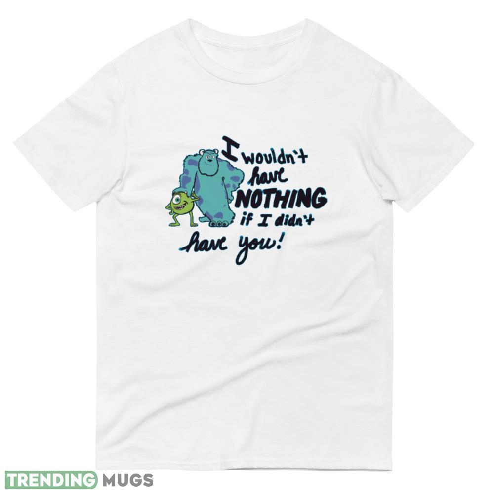 Mike and Sully white logo design T shirts gift for mens and womens Light Shirt Mike and Sully white logo design T shirts gift for mens and womens Light Shirt