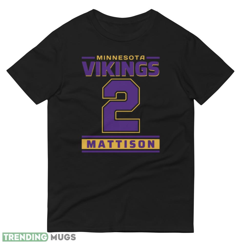 Minnesota Vikings Mattison 2 Edition 1 print design new T shirts for mens and womens Dark Shirt Minnesota Vikings Mattison 2 Edition 1 print design new T shirts for mens and womens Dark Shirt