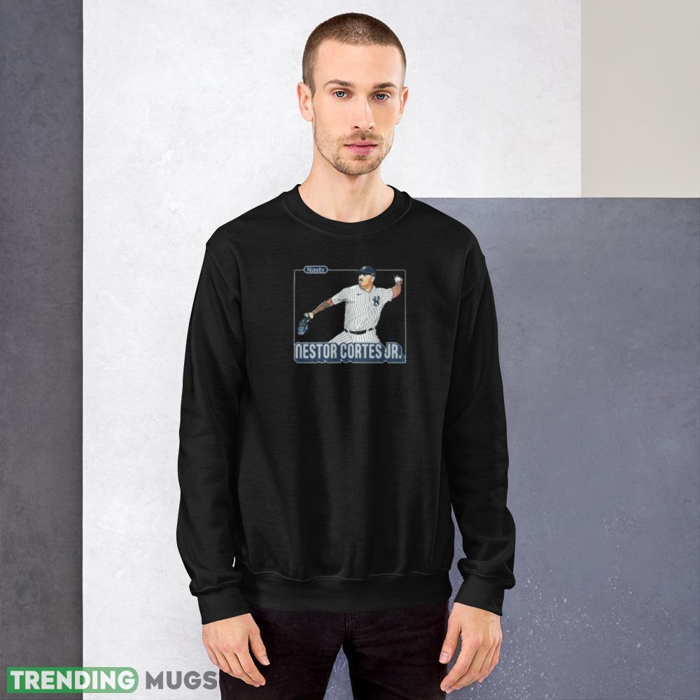 Nasty Nestor Cortes Jr. Awesome Illustration 3 Kids Funny T Shirts - 18000 Unisex Heavy Blend Crewneck Sweatshirt Nasty Nestor Cortes Jr. Awesome Illustration 3 Kids Funny T Shirts - 18000 Unisex Heavy Blend Crewneck Sweatshirt